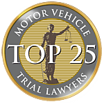 The National Top 25 Motor Vehicle Accidents Lawyer